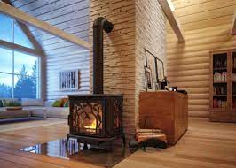 Купить Печь-камин NORDflam Arica в интерьере в Пинске Амазонка бай фото в Пинске