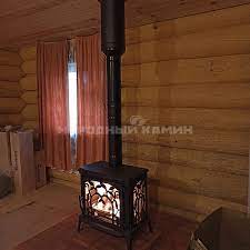 Купить Печь-камин NORDflam Arica в интерьере в Пинске Амазонка бай фото в Пинске