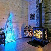 Купить Печь-камин NORDflam Arica в интерьере в Пинске Амазонка бай фото в Пинске