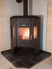 Отопительная печь-камин Сибирь 15 фото в интерьере в Пинске