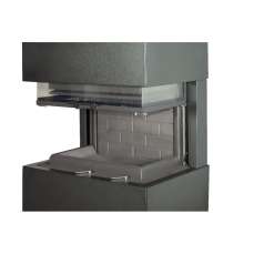 Стильный камин Родос 800 черный фото в Пинске