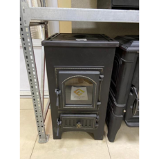 купить Печь-камин Везувий ПК-01 (270) c плитой бежевая 9 кВт в Пинске в Пинске