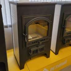 купить Печь-камин Везувий ПК-01 (270) c плитой бежевая 9 кВт в Пинске в Пинске