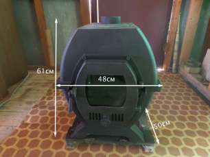 Купить Печь отопительная чугунная Везувий Триумф 180 с т/о в Пинске в Пинске