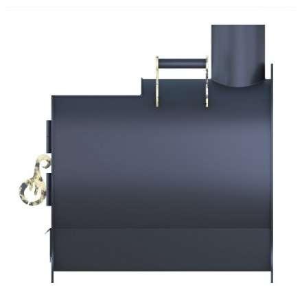 Отопительная печь Царь-печи Буржуйка с конфоркой в Пинске