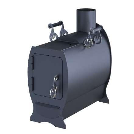 Отопительная печь Царь-печи Буржуйка с конфоркой Амазонка бай фото в Пинске