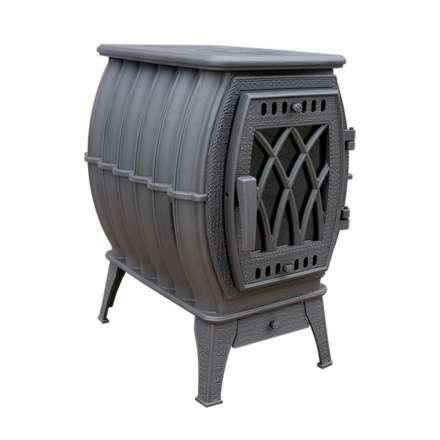 Печь-камин ProMetall Бахта (серая) Амазонка бай фото в Пинске