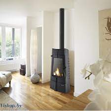 Печь-камин чугунный Invicta Chamane 14 в интерьере Амазонка бай фото  в Пинске