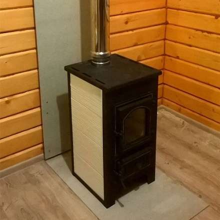 Печь-камин Везувий ПК-01 (270) бежевый 9 кВт в Пинске