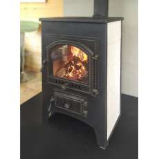 Купить Печь-камин Везувий ПК-01 (205) c плитой бежевая 12 кВт в Пинске в Пинске