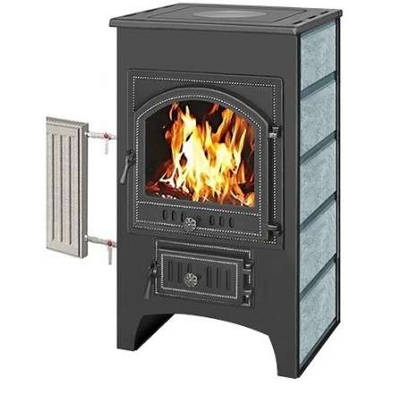 Печь-камин Везувий ПК-02 (205) с плитой и т/о, т/х 12 кВт купить в Пинске