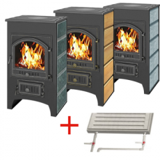 Купить Печь-камин Везувий ПК-02 (205) с плитой талькохлорит 12 кВт в Пинске в Пинске
