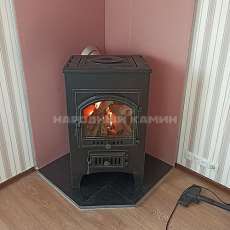 Купить Печь-камин Везувий ПК-02 (205) с плитой и т/о песчаник 12 кВт в Пинске в Пинске