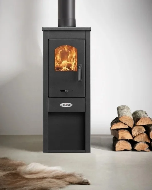 Печь-камин Blist Ekonomik Lux LM N стальная дверца Амазонка бай фото в Пинске