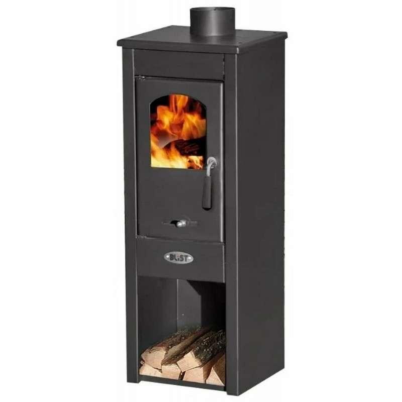 Печь-камин Blist Ekonomik Lux LM N стальная дверца Амазонка бай фото в Пинске