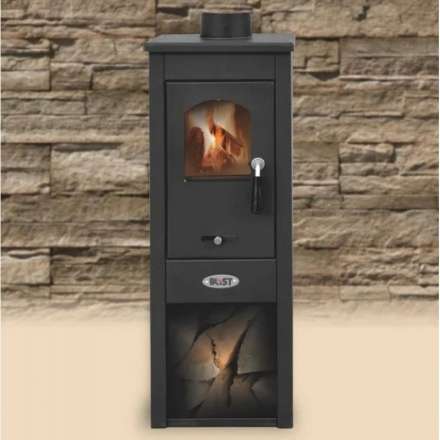 Печь-камин Blist Ekonomik Lux LM N стальная дверца Амазонка бай фото в Пинске