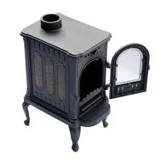 Печь-камин Сибирь 6 чугунная фото в Пинске