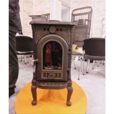 Недорогая отопительная печь со стеклом Сибирь 6 фото в Пинске