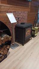 Купить чугунный Печь-камин EVEREST S13 в Пинске фото в интерьере в Пинске