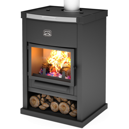 Печь-камин Теплодар ОВ-120 (прямой) Амазонка бай фото в Пинске