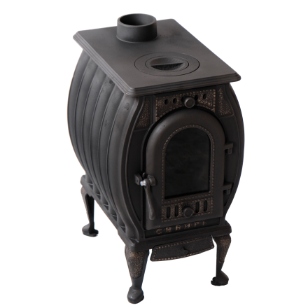 Купить печь-камин чугунная "Сибирь" в Пинске фото в Пинске