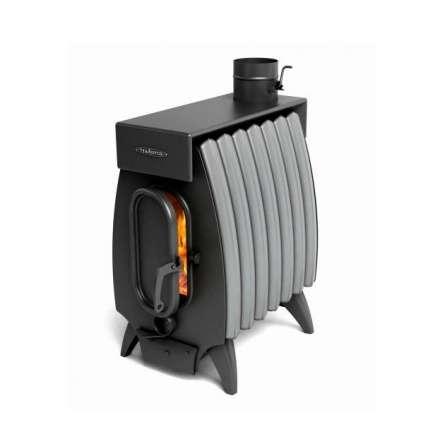 Отопительная печь Термофор Огонь-батарея 7 Лайт антрацит-серый металлик Амазонка бай фото в Пинске