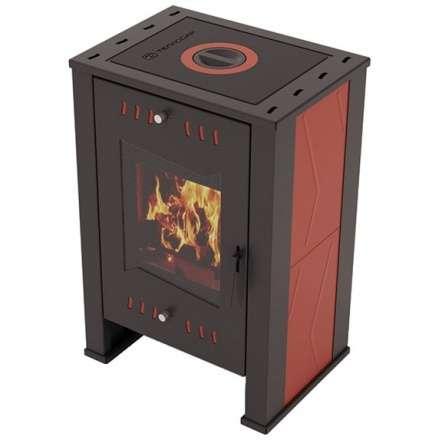 Стальная печь-камин Теплодар Твист фото в Пинске