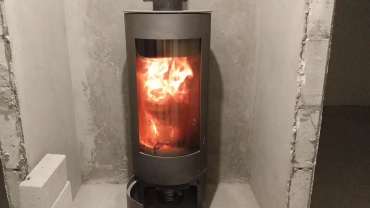 Купить стальной камин с шамотом Мета-Бел Селигер в Пинске фото в Пинске