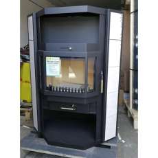 Купить стальной камин Мета-Бел АОТВ 9.0-03 Печора-Аква в Пинске фото в Пинске