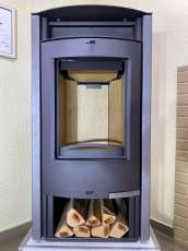 Купить стальную печь-камин Мета-Бел АОТ 7.0-01 в модификации Сена в Пинске фото  в Пинске