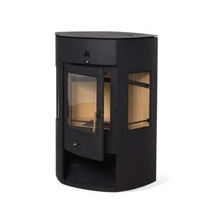 Печь-камин Мета-Бел АОТ 11.0 (в модификации Енисей 2) в Пинске