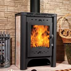 Недорогой камин со стеклом Бавария фото в Пинске