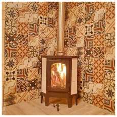 Печь-камин Бавария угловая в Пинске