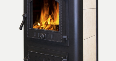 Чугунный недорогой камин со стеклом Бавария Оптима Чугун с плитой фото в Пинске