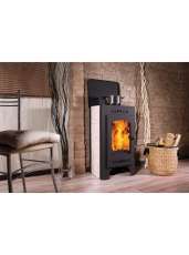 Печь-камин Бавария Оптима с плитой фото в Пинске