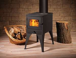 Небольшая печь-мангал с плитой Кельн-Турбо фото в интерьере в Пинске