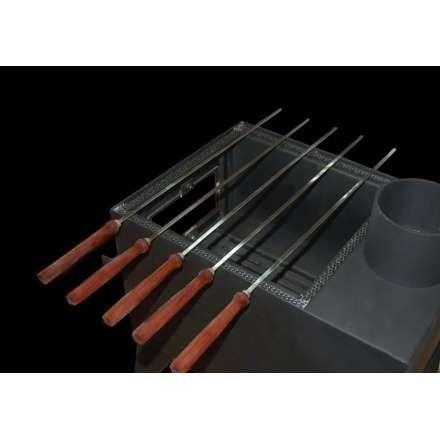 Небольшая печь-мангал с плитой Кельн-Турбо фото в Пинске