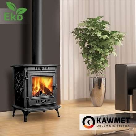 Печь-камин Kawmet P10 (6,8 кВт) EKO в Пинске