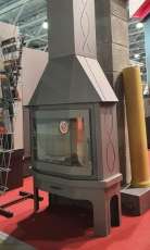 Экокамин МЮНХЕН ПРИСТЕННО-УГЛОВОЙ графит фото в Пинске