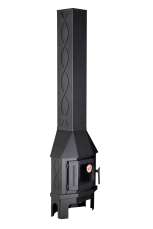 Камин Бавария Мюнхен пристенно-угловой МИНИ черный в Пинске