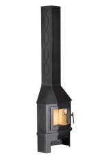 Камин МЮНХЕН ПРИСТЕННО УГЛОВОЙ КОМПАКТ черный в Пинске