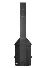 Камин МЮНХЕН ПРИСТЕННО УГЛОВОЙ КОМПАКТ черный в Пинске