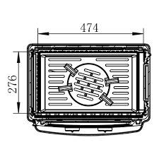 Купить Печь-камин NORDflam Breno в интерьере в Пинске Амазонка бай фото в Пинске