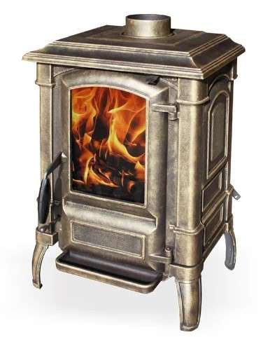 Печь-камин FireWay Bruno патина медь Амазонка бай фото в Пинске