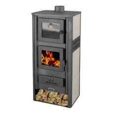 Печь-камин с духовкой Blist Ambasador LM R Амазонка бай фото в Пинске