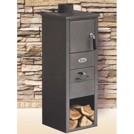 Печь-камин Blist Ekonomik LM стальная дверца фото в Пинске