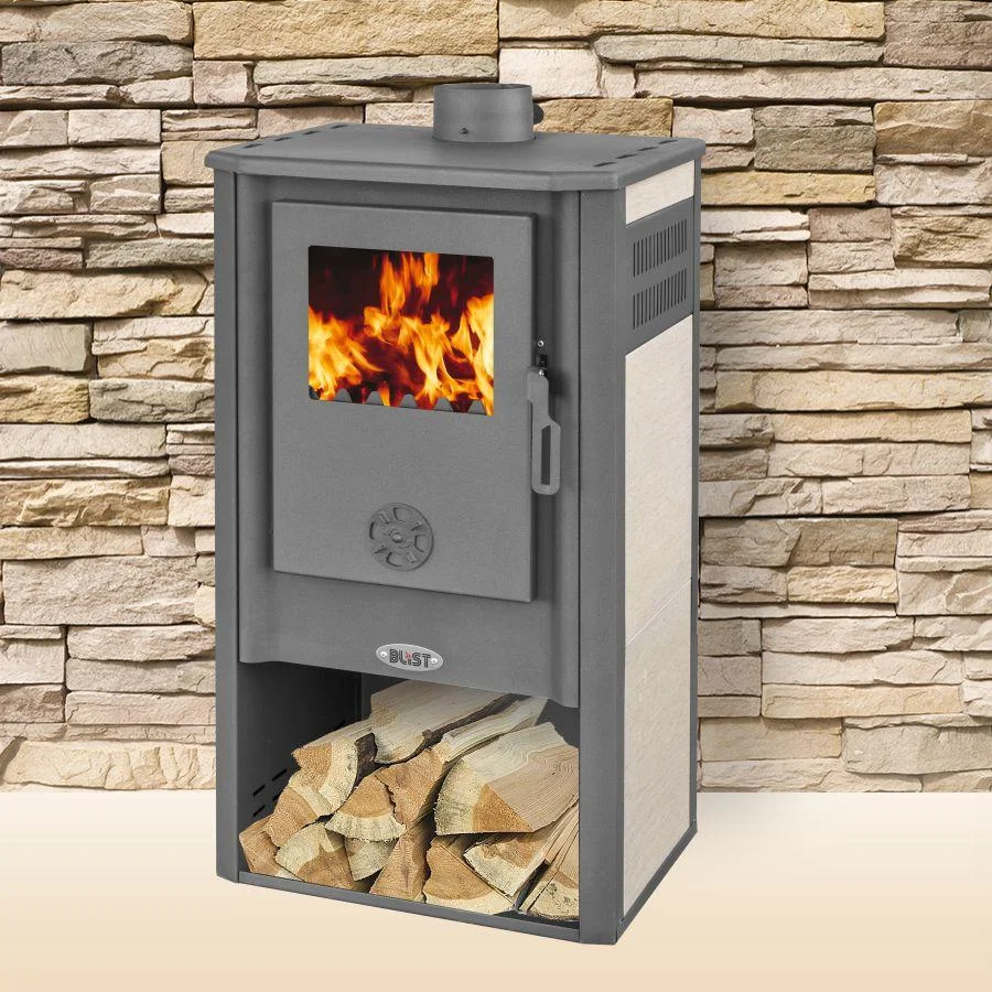 Печь-камин Blist Konzul LM стальная дверца Амазонка бай фото в Пинске