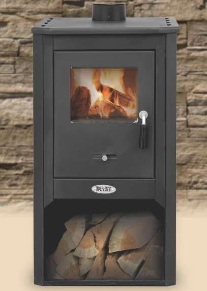 Печь-камин Blist Konzul LM стальная дверца Амазонка бай фото в Пинске