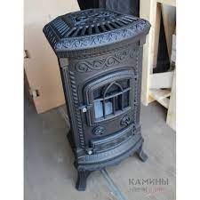 Купить Печь-камин NORDflam Plato patine чугун в Пинске Амазонка бай фото в Пинске