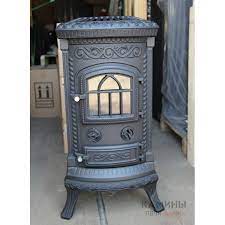 Купить Печь-камин NORDflam Plato patine чугун в Пинске Амазонка бай фото в Пинске